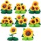 8PCS Sunflower Honeycomb Table Centerpieces – Party Decor & Table Toppers